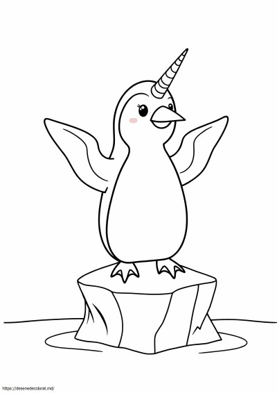 Pinguin unicorn