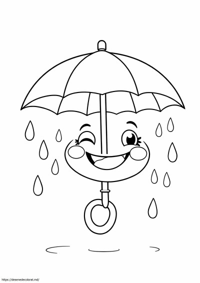 Umbrelă de desene animate