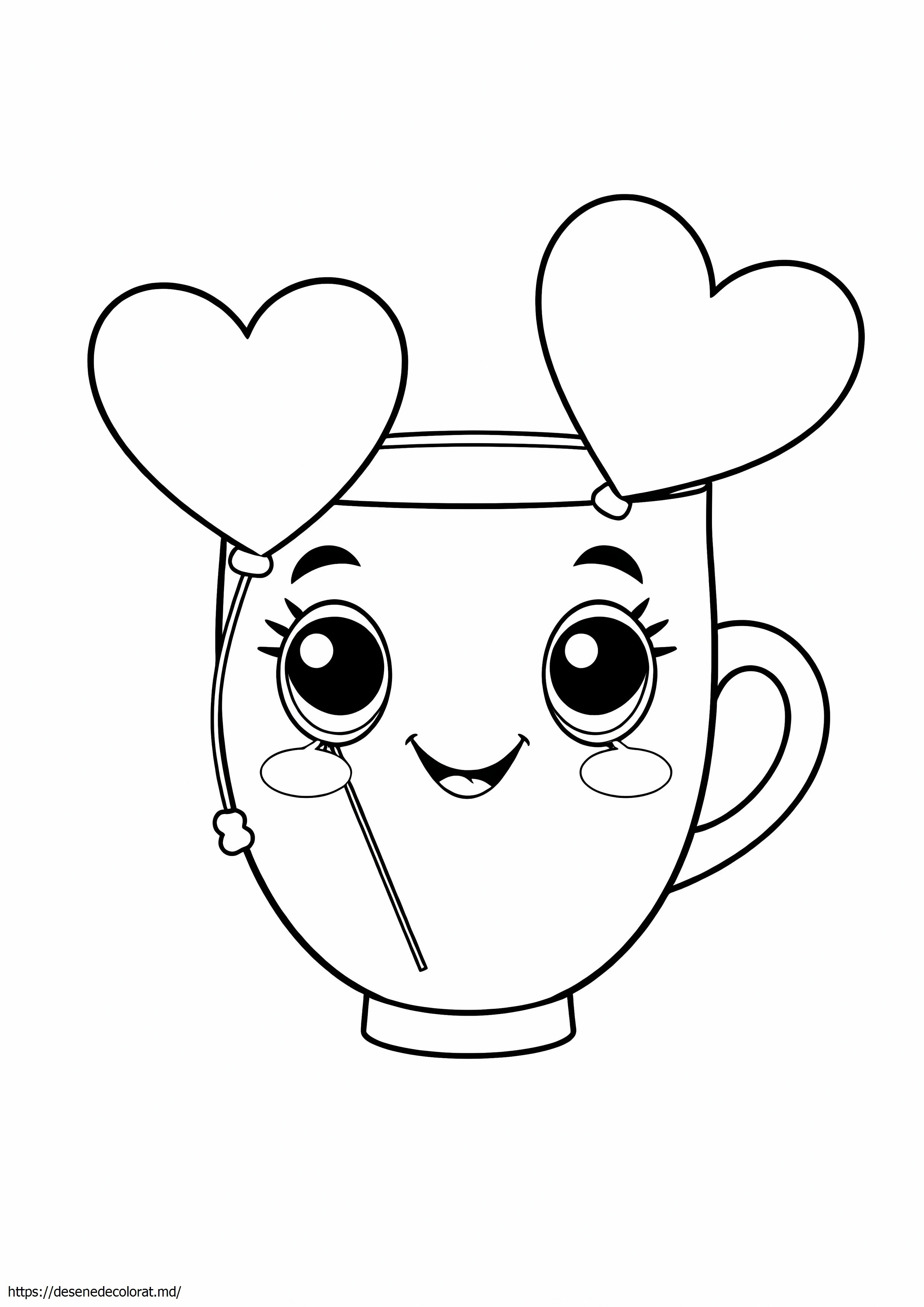 Drăguță ceașcă de cafea
