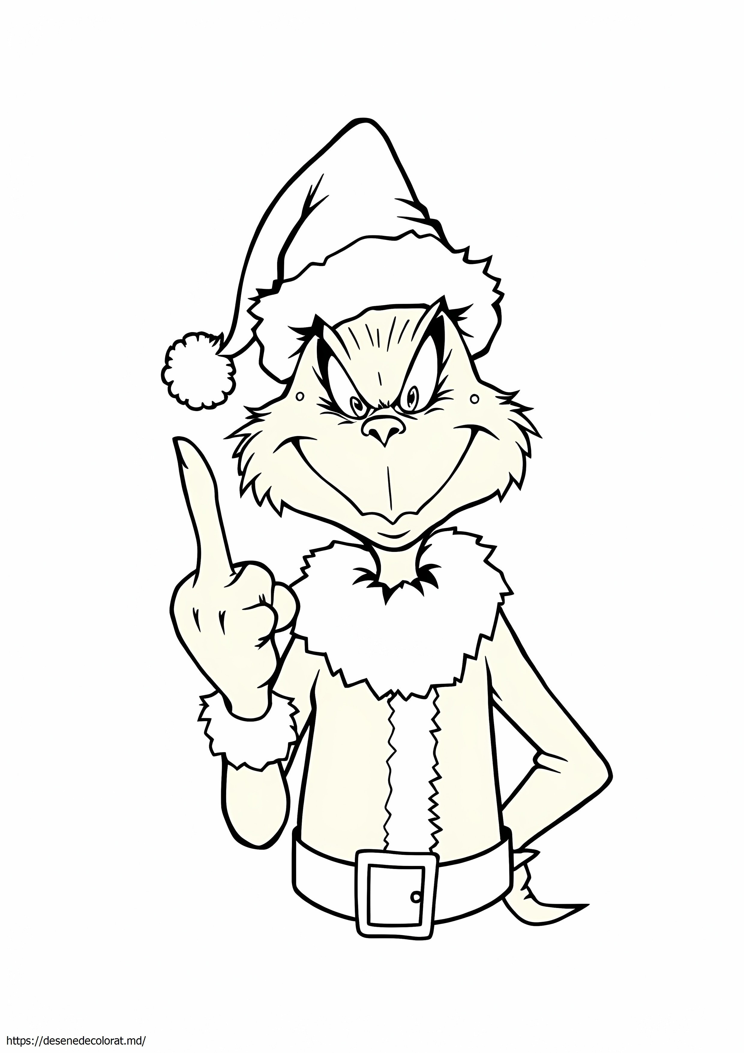 Grinch degetul mijlociu