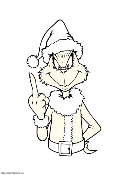 Grinch degetul mijlociu