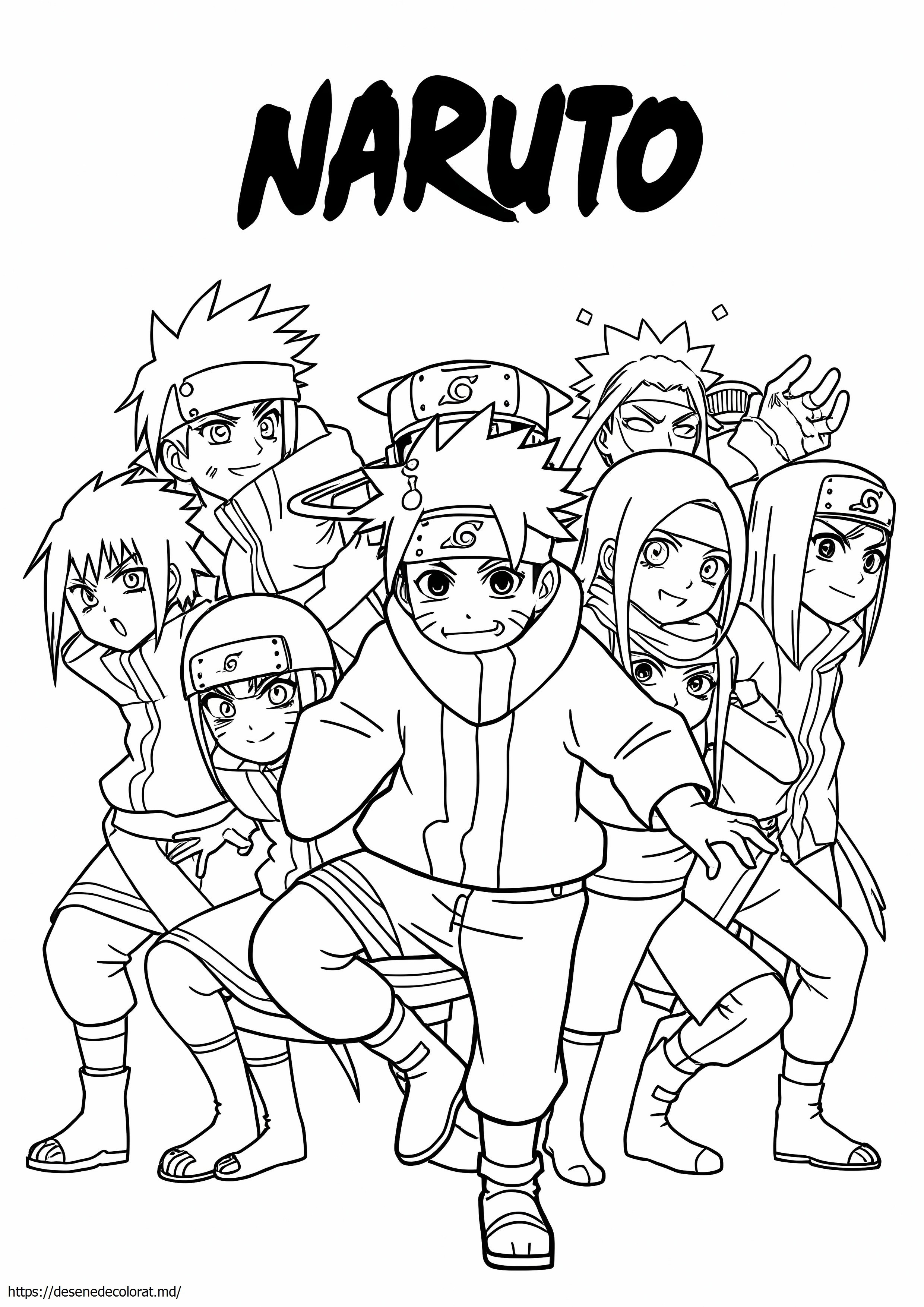 Toate personajele naruto
