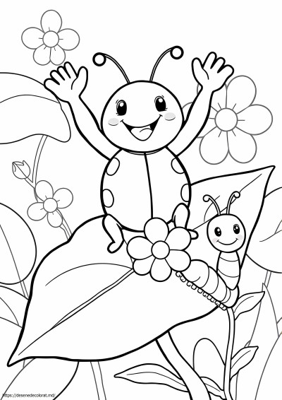 Desen animat cu insecta