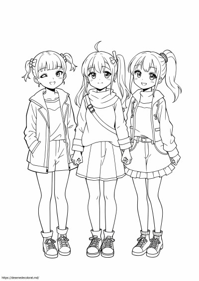 Anime bff 3 cei mai buni prieteni