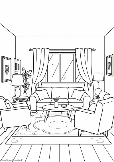 Amenajare interioara living