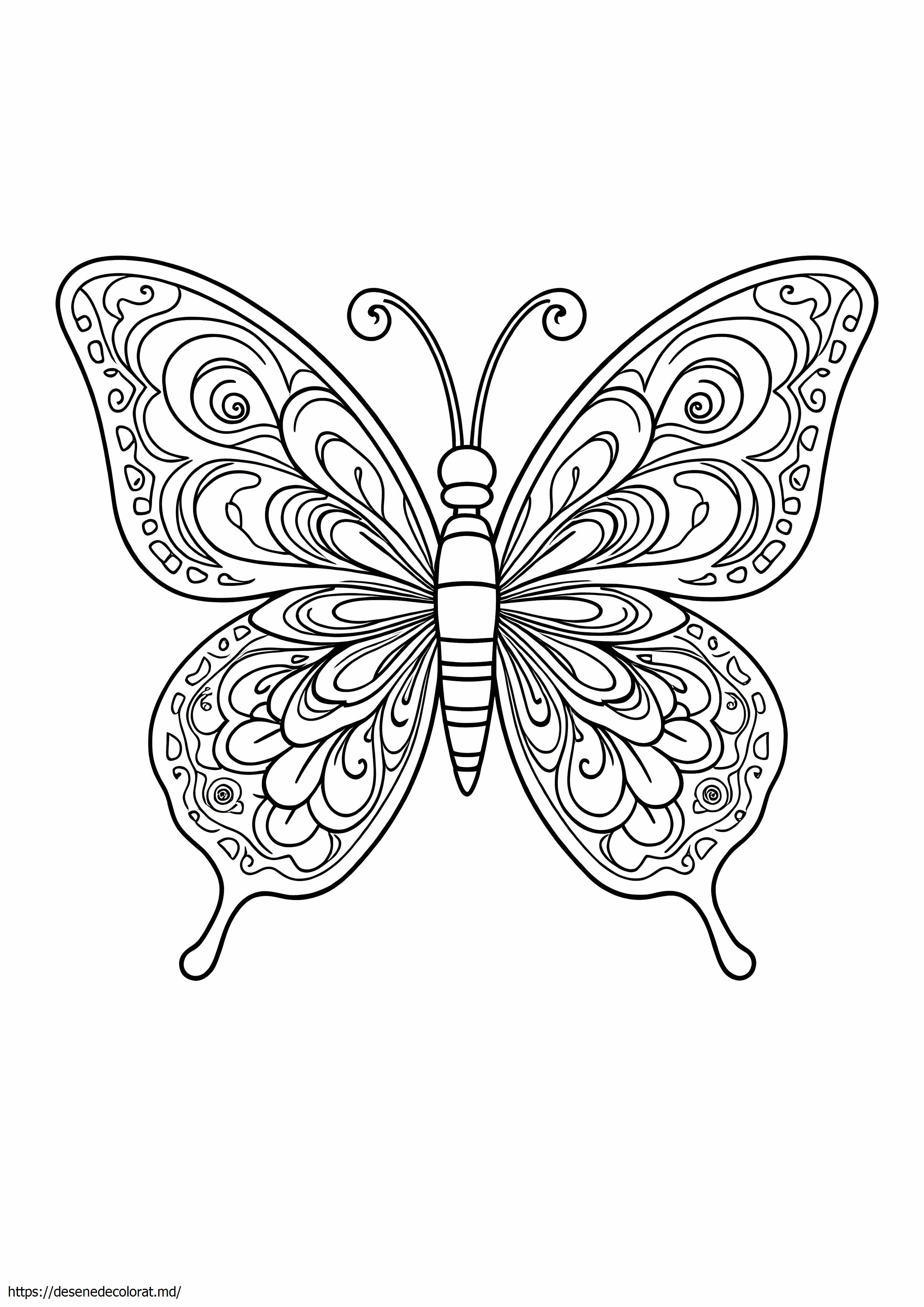 Fluture complicat