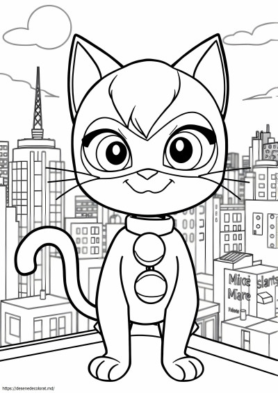 Anime cat noir