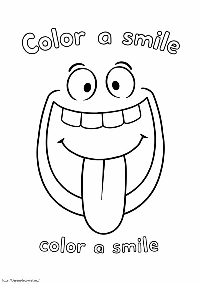 Colorează un zâmbet