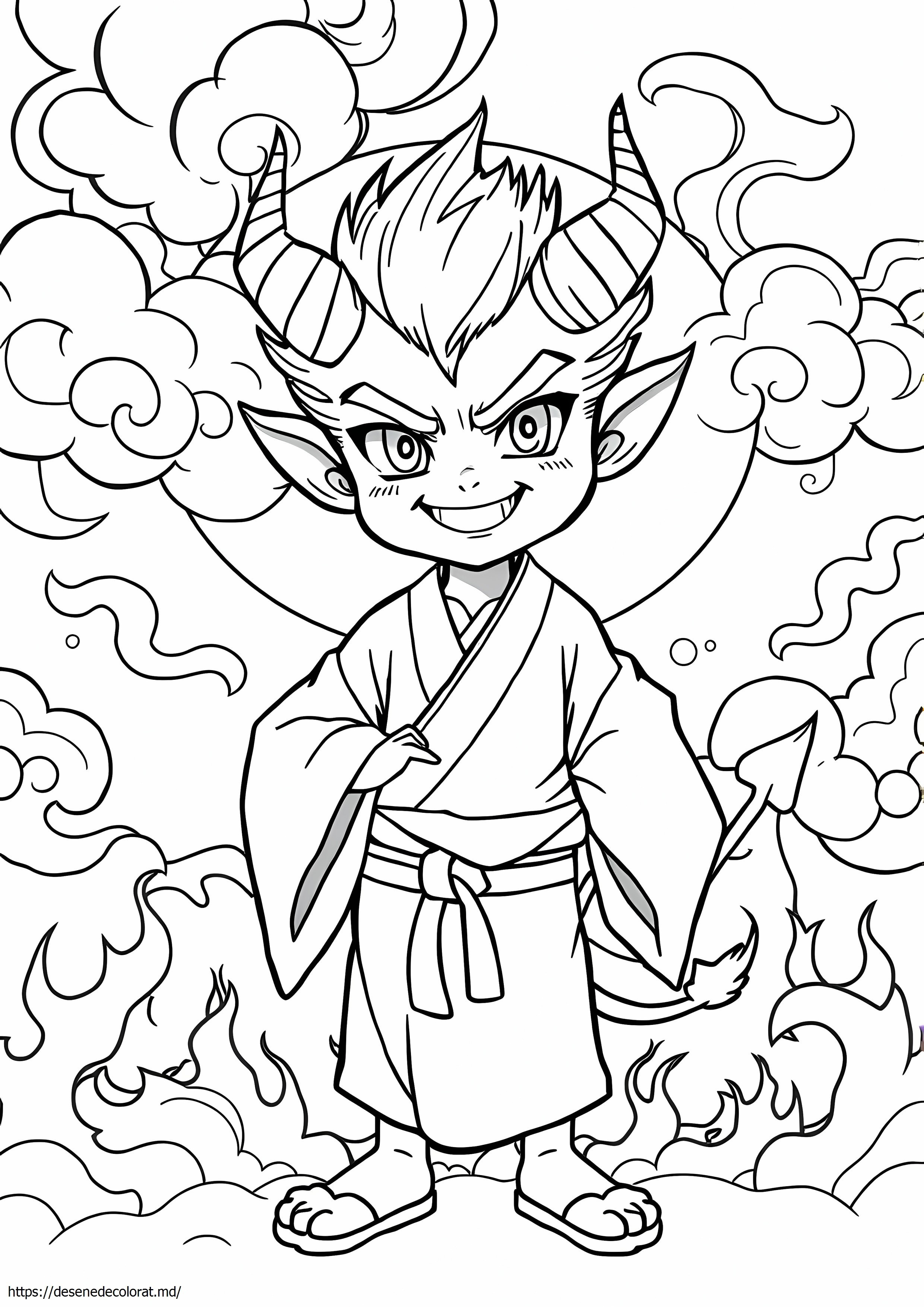 Băiat demon anime