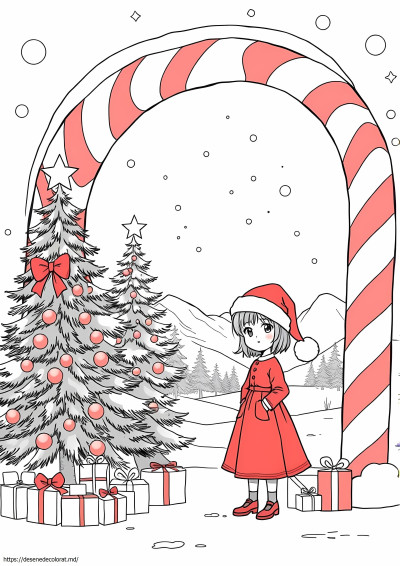 Fata de Craciun anime
