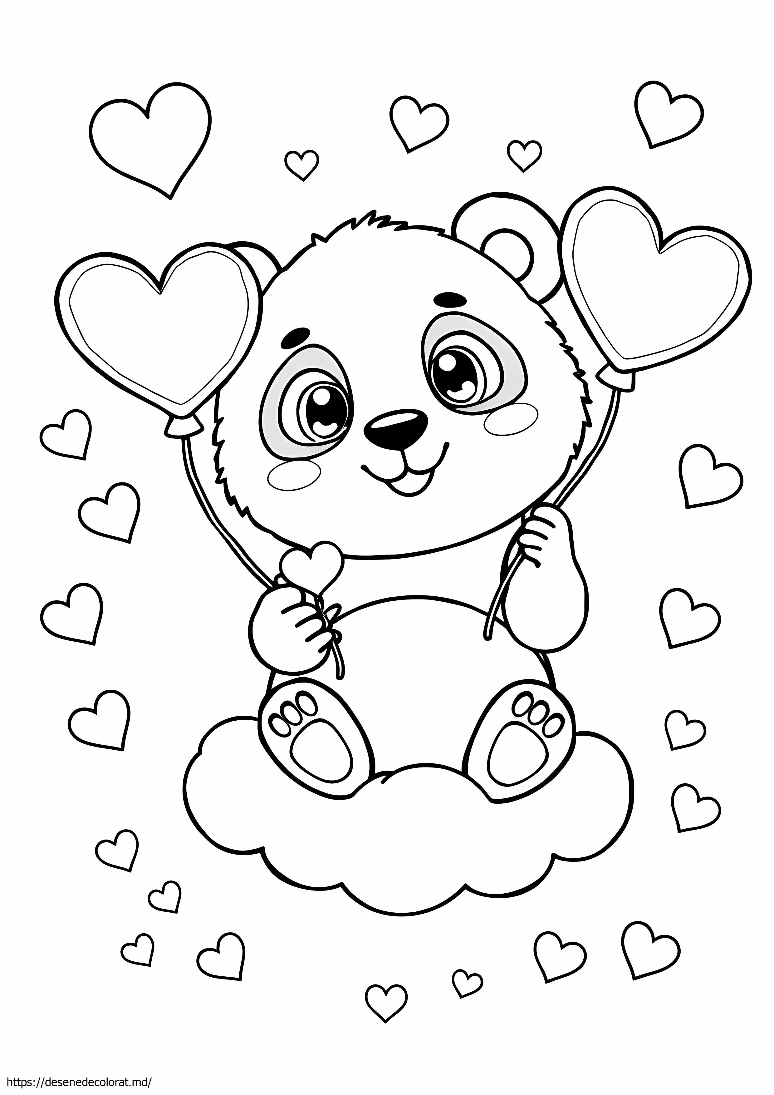 Panda drăguț kawaii