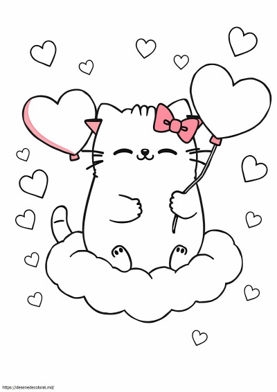 Drăguț kawaii pusheen