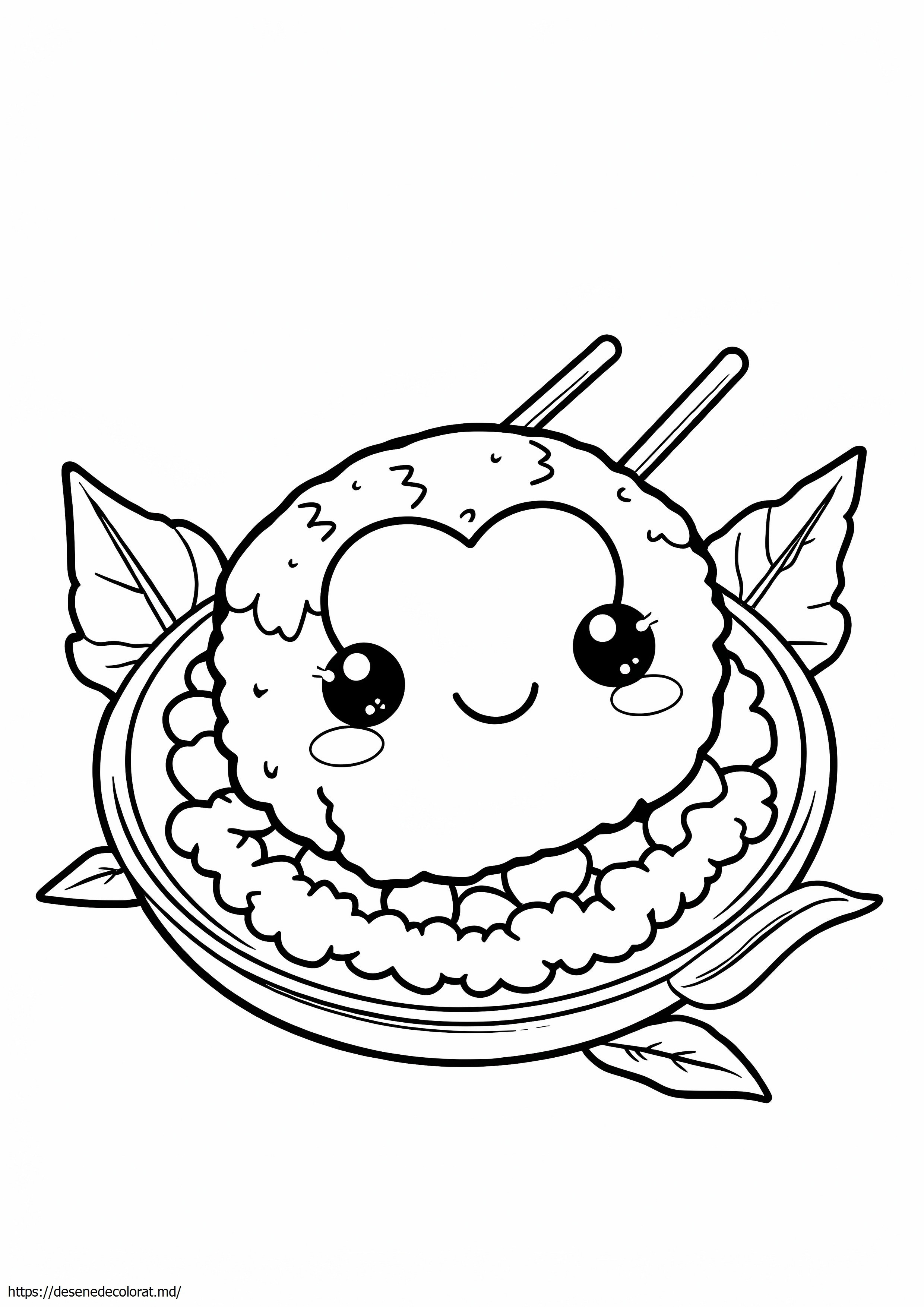 Drăguț kawaii sushi