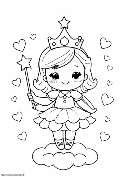 Bebe prințesă kawaii