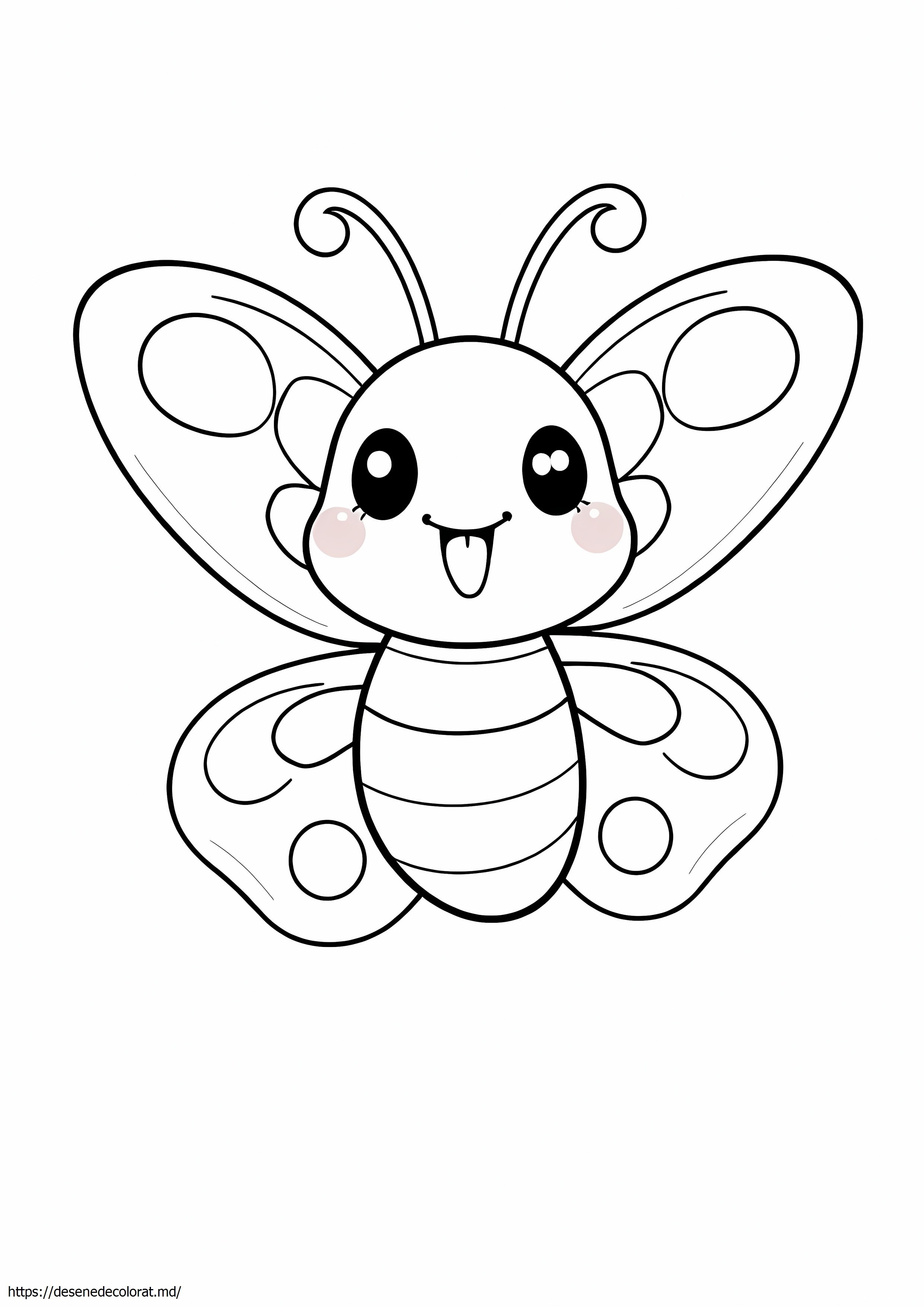 Fluture kawaii