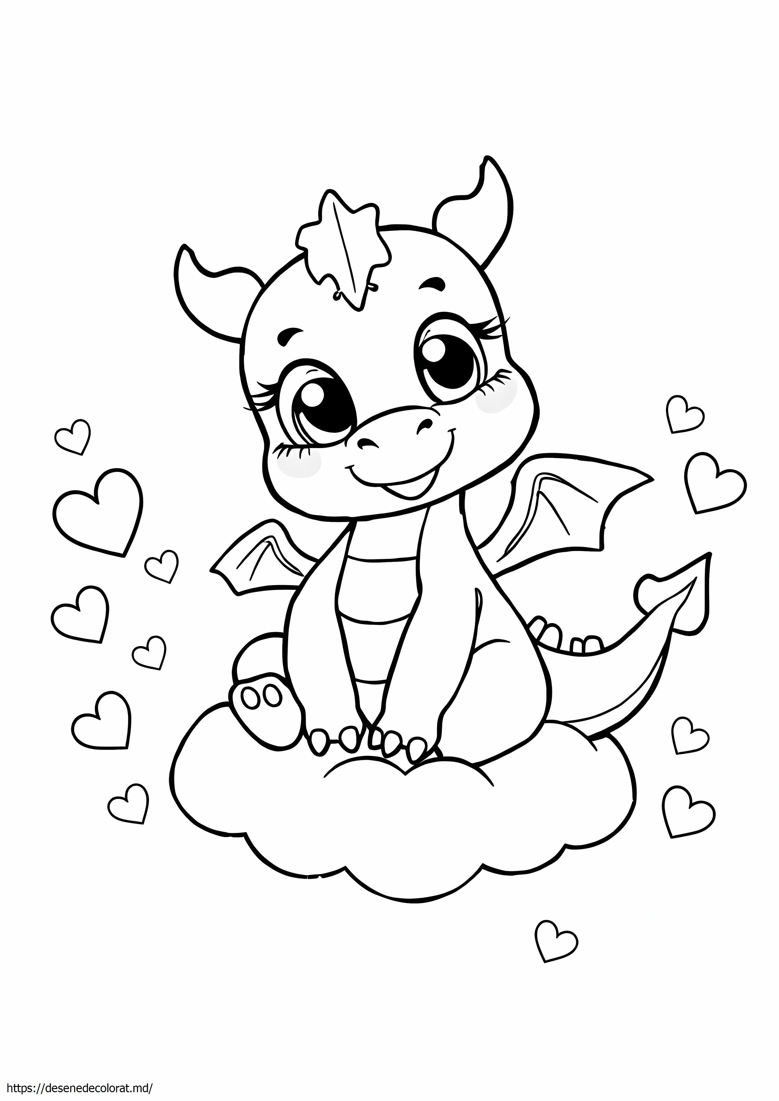Drăguț baby dragon kawaii