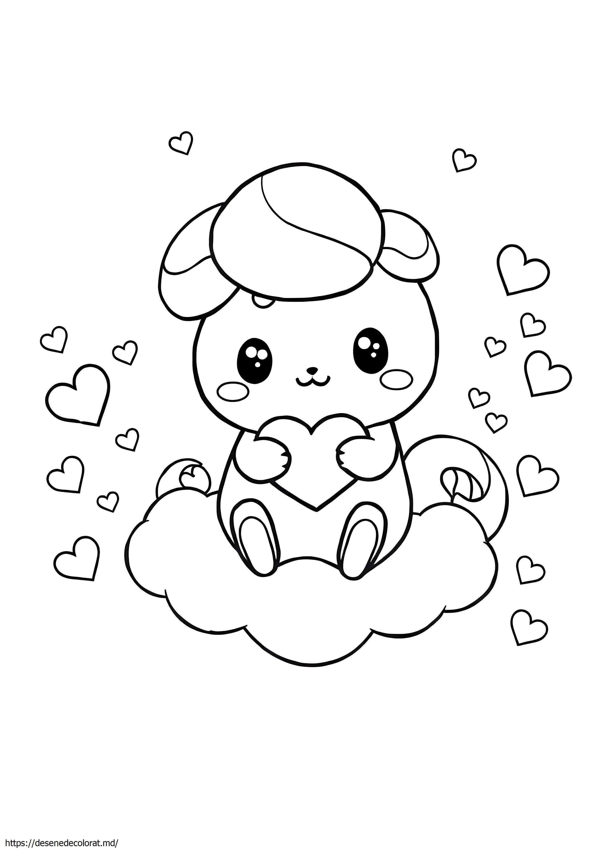 Cinnamoroll drăguț kawaii