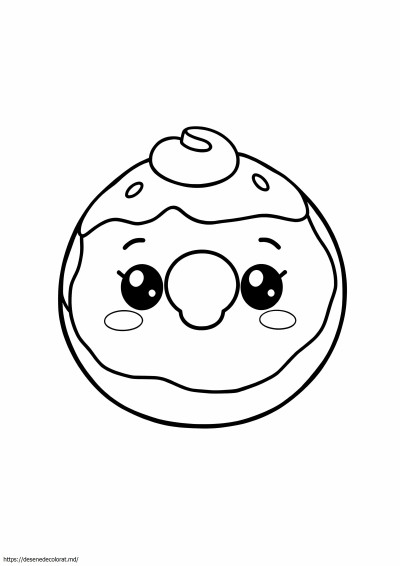Gogoașă drăguță kawaii