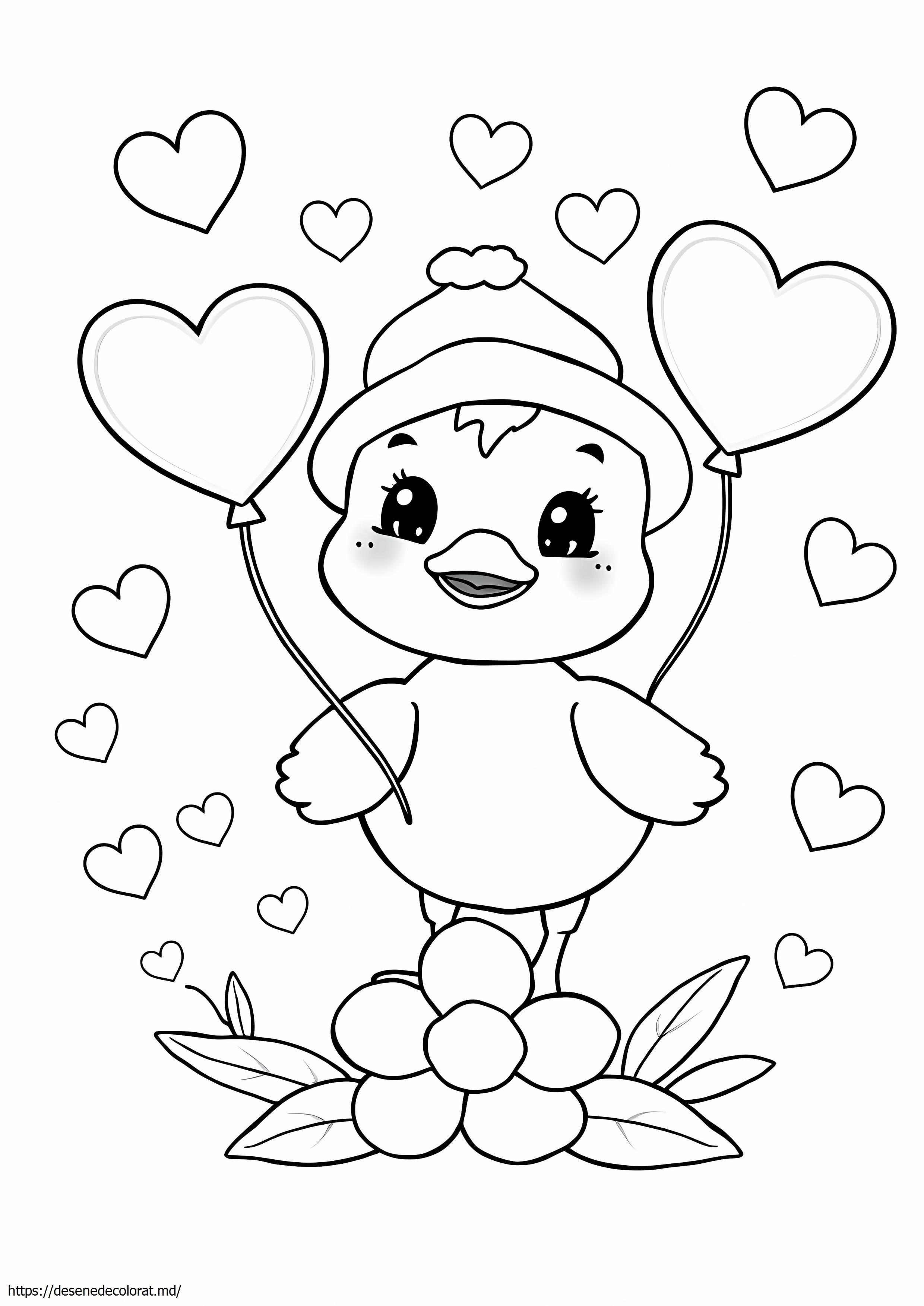 Rață drăguță kawaii