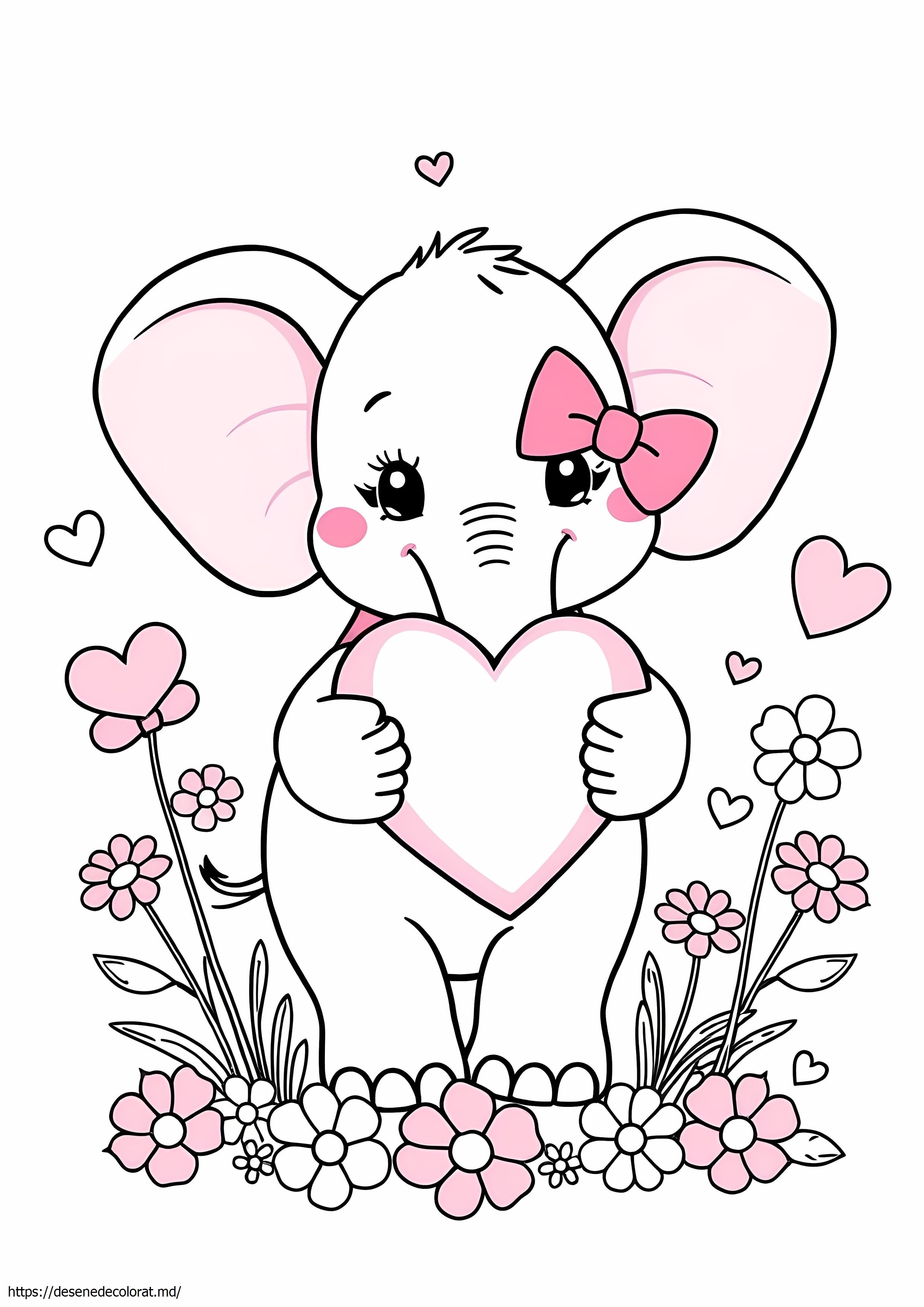 Elefant dragut kawaii