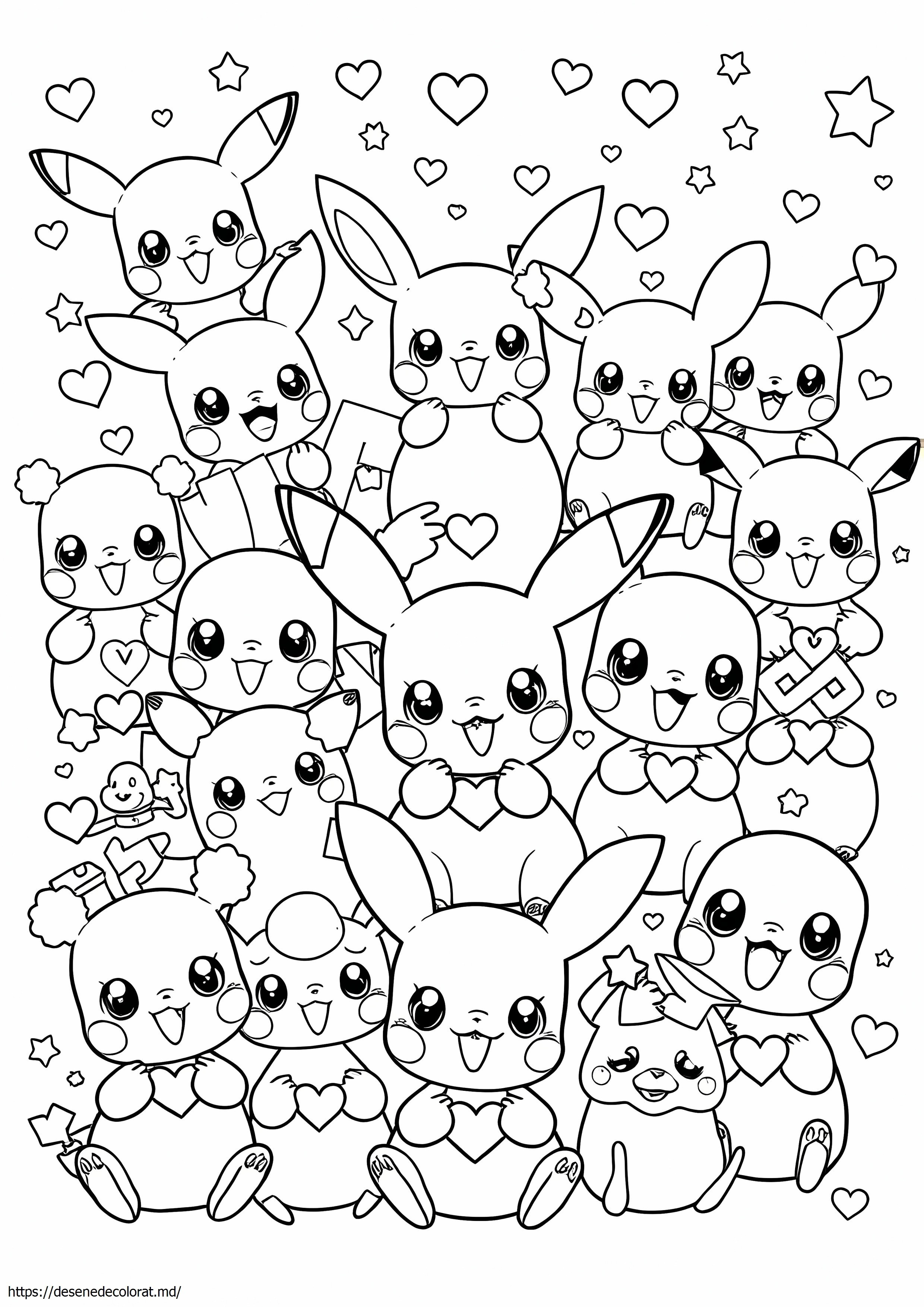 Pokemon drăguț kawaii