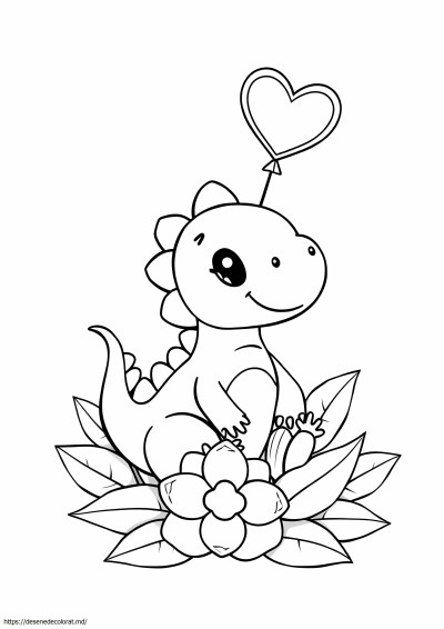 Dinozaur kawaii