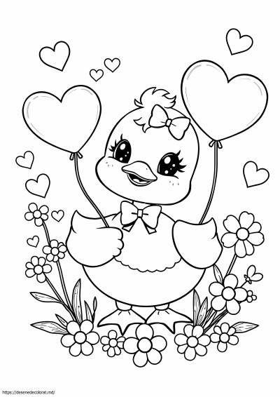 Rață kawaii