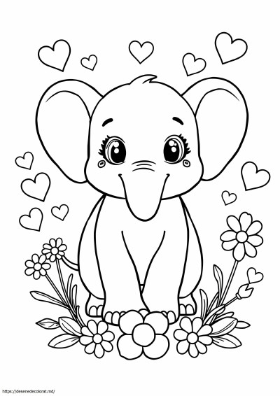 Elefant kawaii