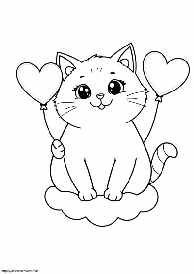 Pisica grasa kawaii