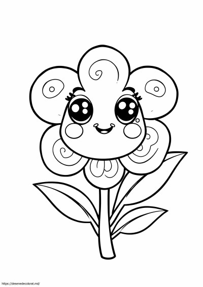 Floare kawaii