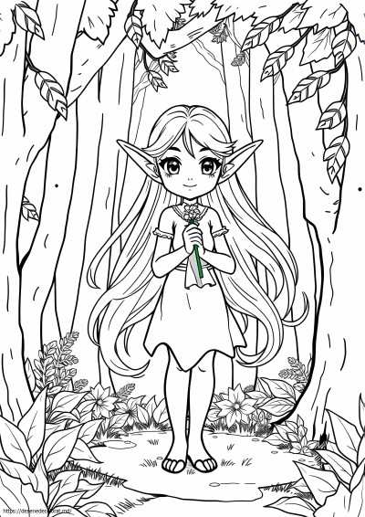 Fata elf anime