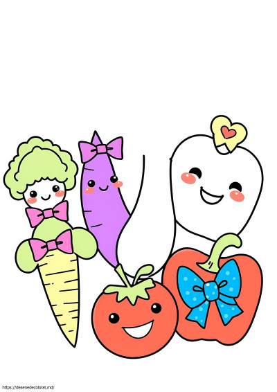 Legume kawaii