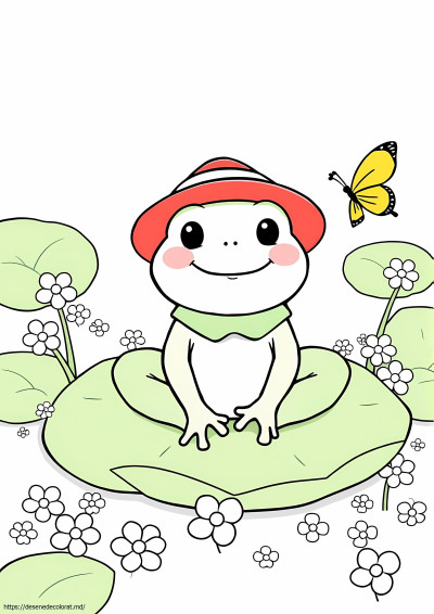 Broasca keroppi kawaii