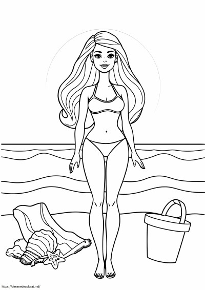 Costum de baie barbie