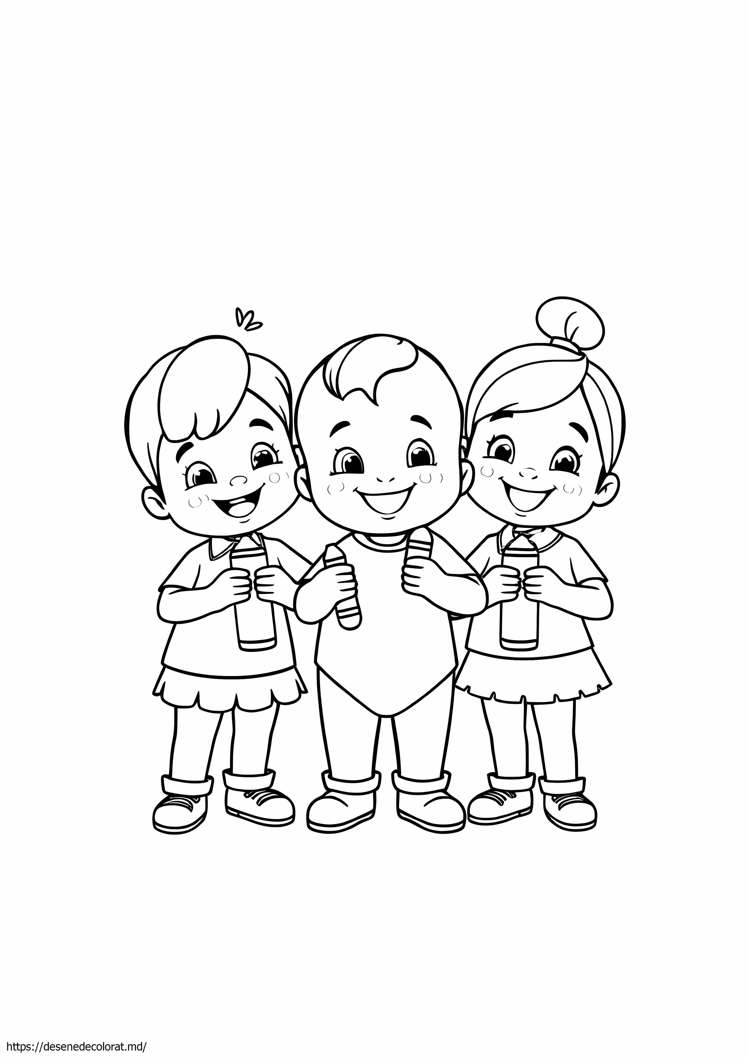 Baby first tv color team