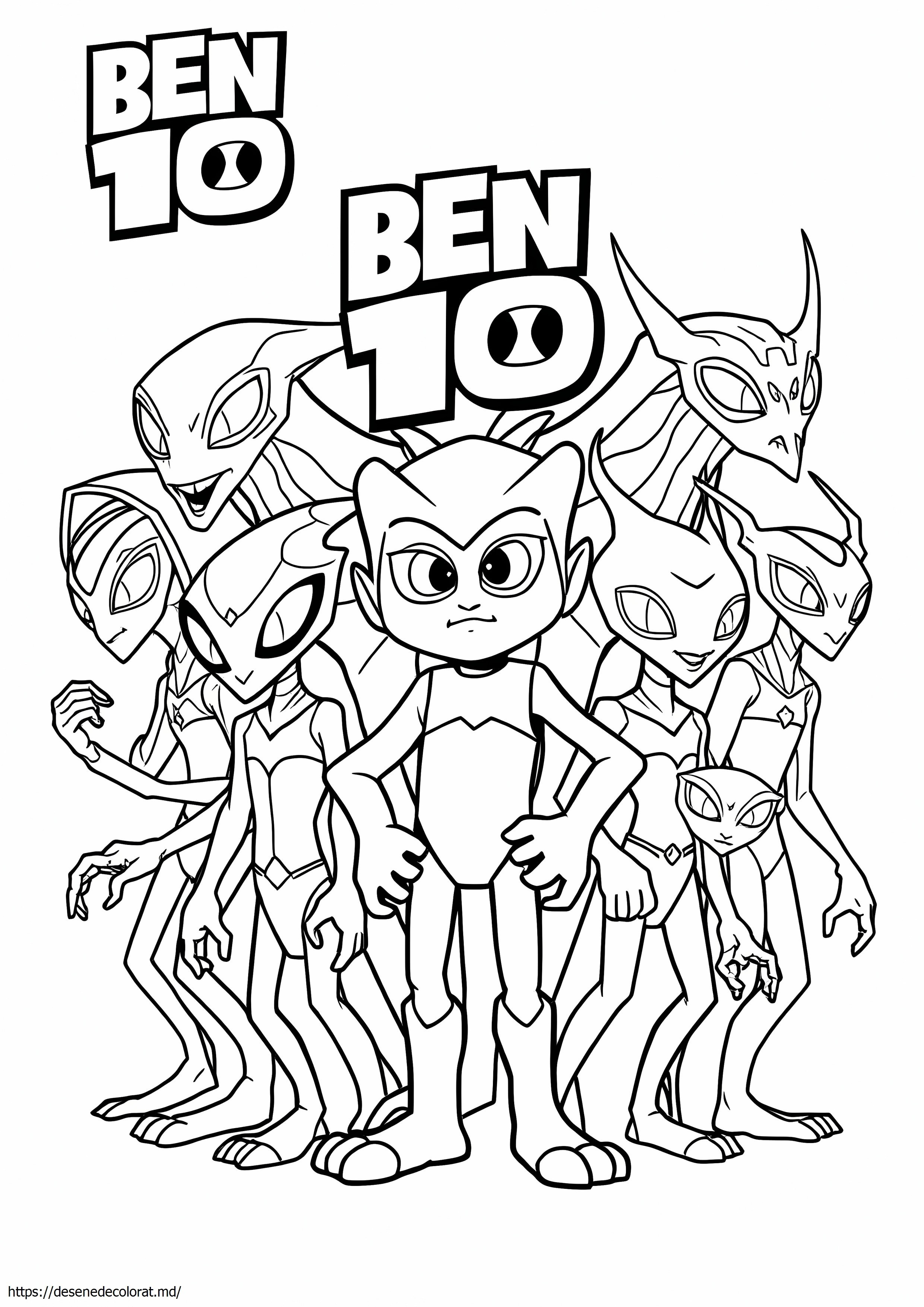 Ben 10 toți extratereștrii