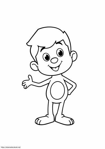 Planse de colorat nick jr