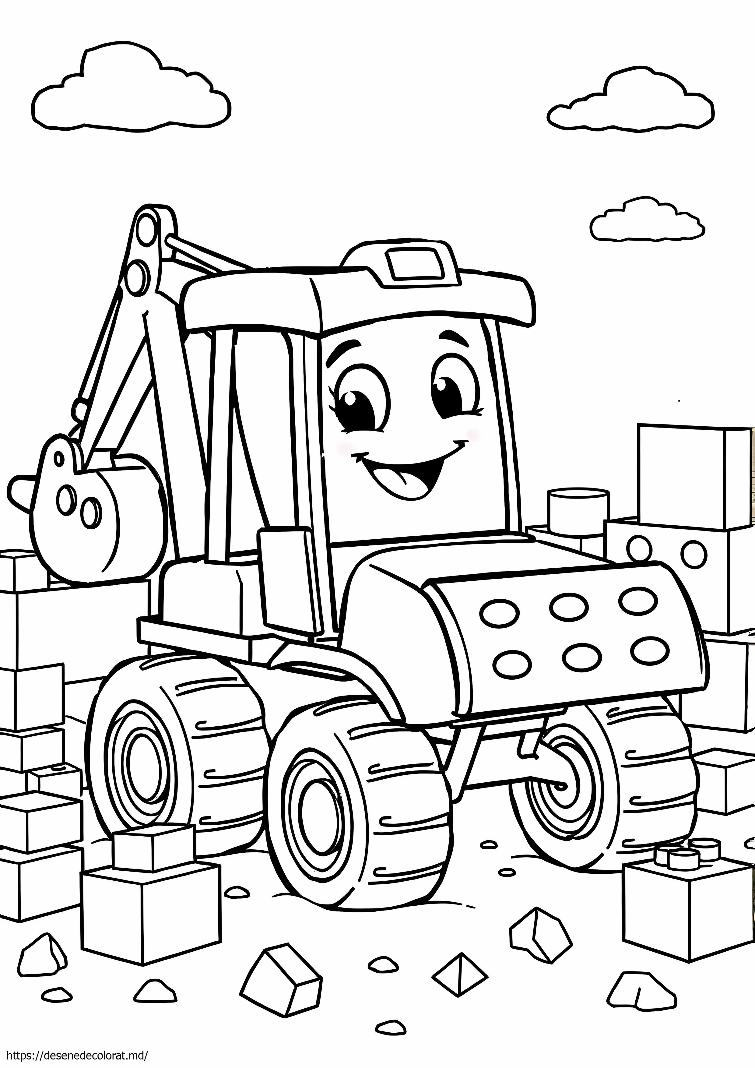 Excavator preșcolar