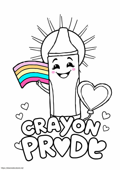 Crayola pride