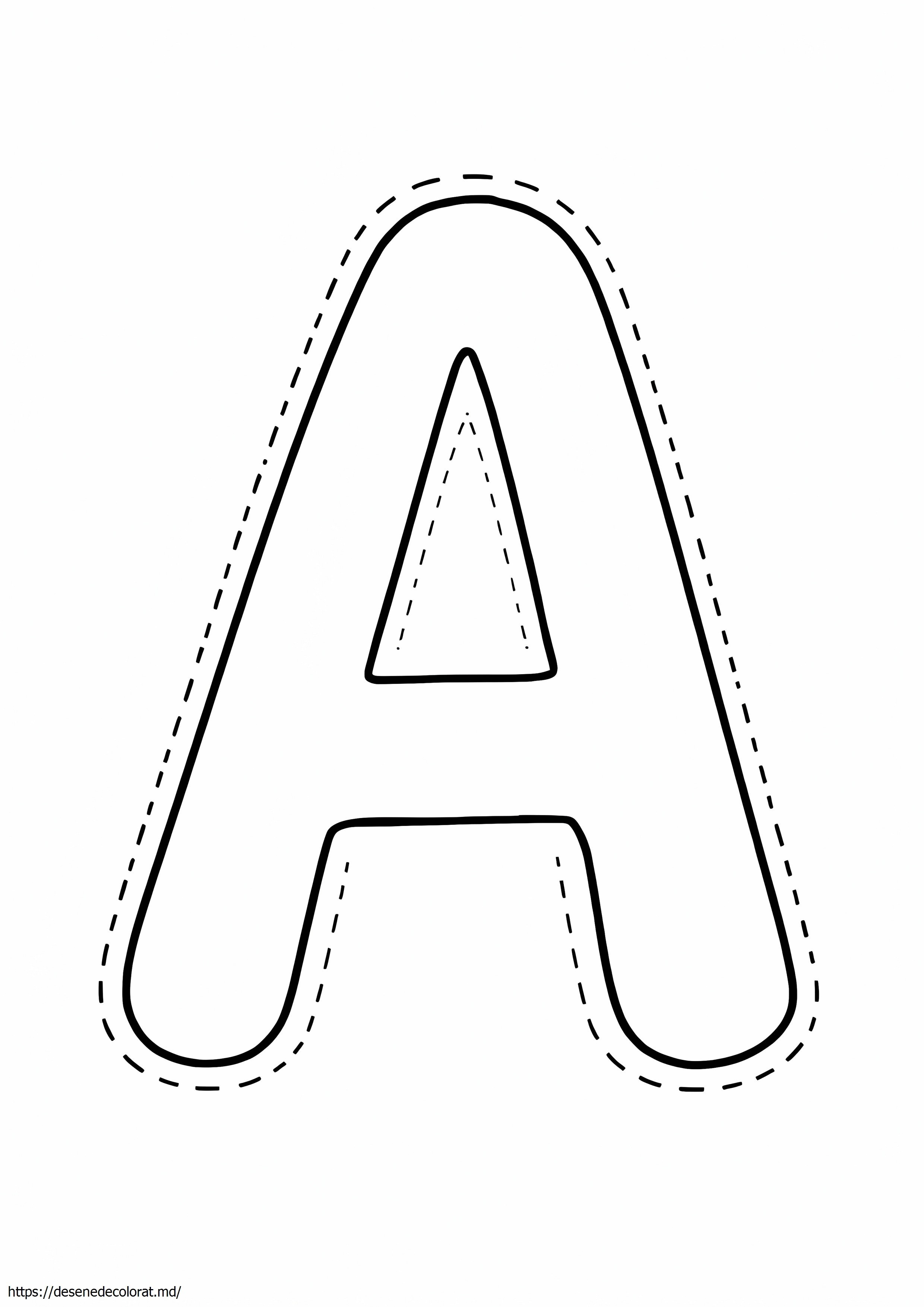 Capital a