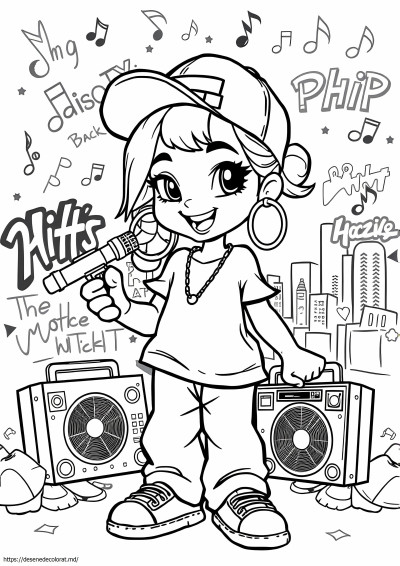 Fată hip hop