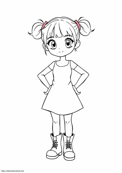 Anime power puff girl