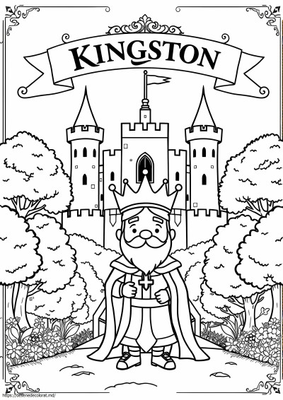 Pagina color Kingston