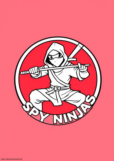 Logo-ul ninja spion
