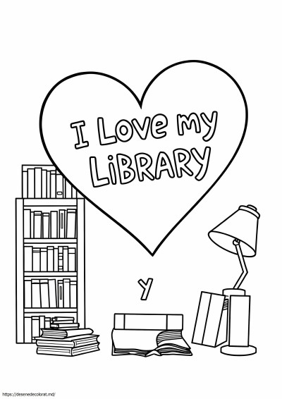 Imi iubesc biblioteca