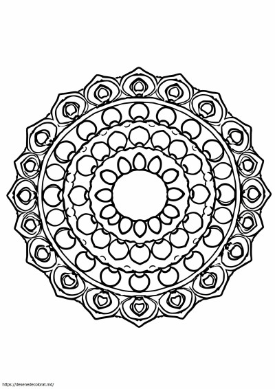 Mandala cerc