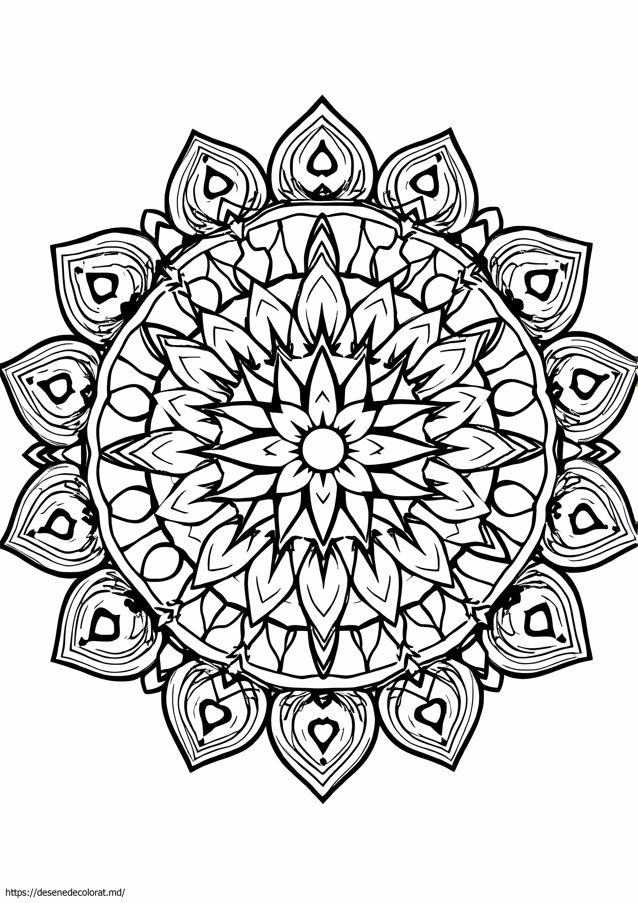 Mandala cruce
