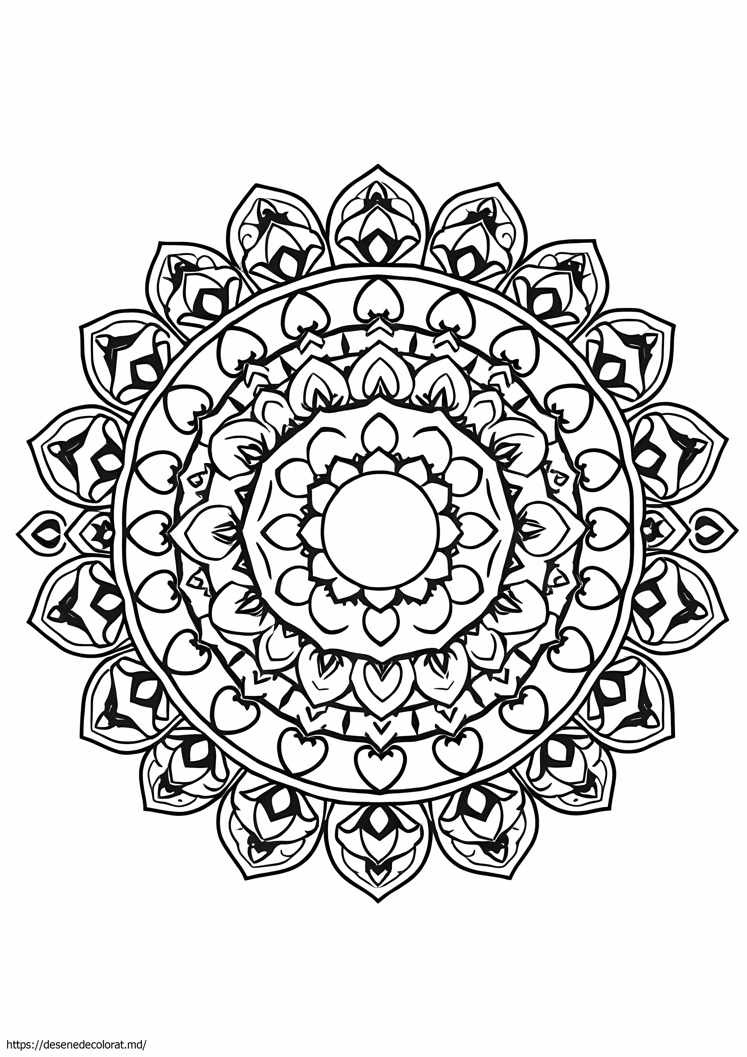 Mandala cu ou