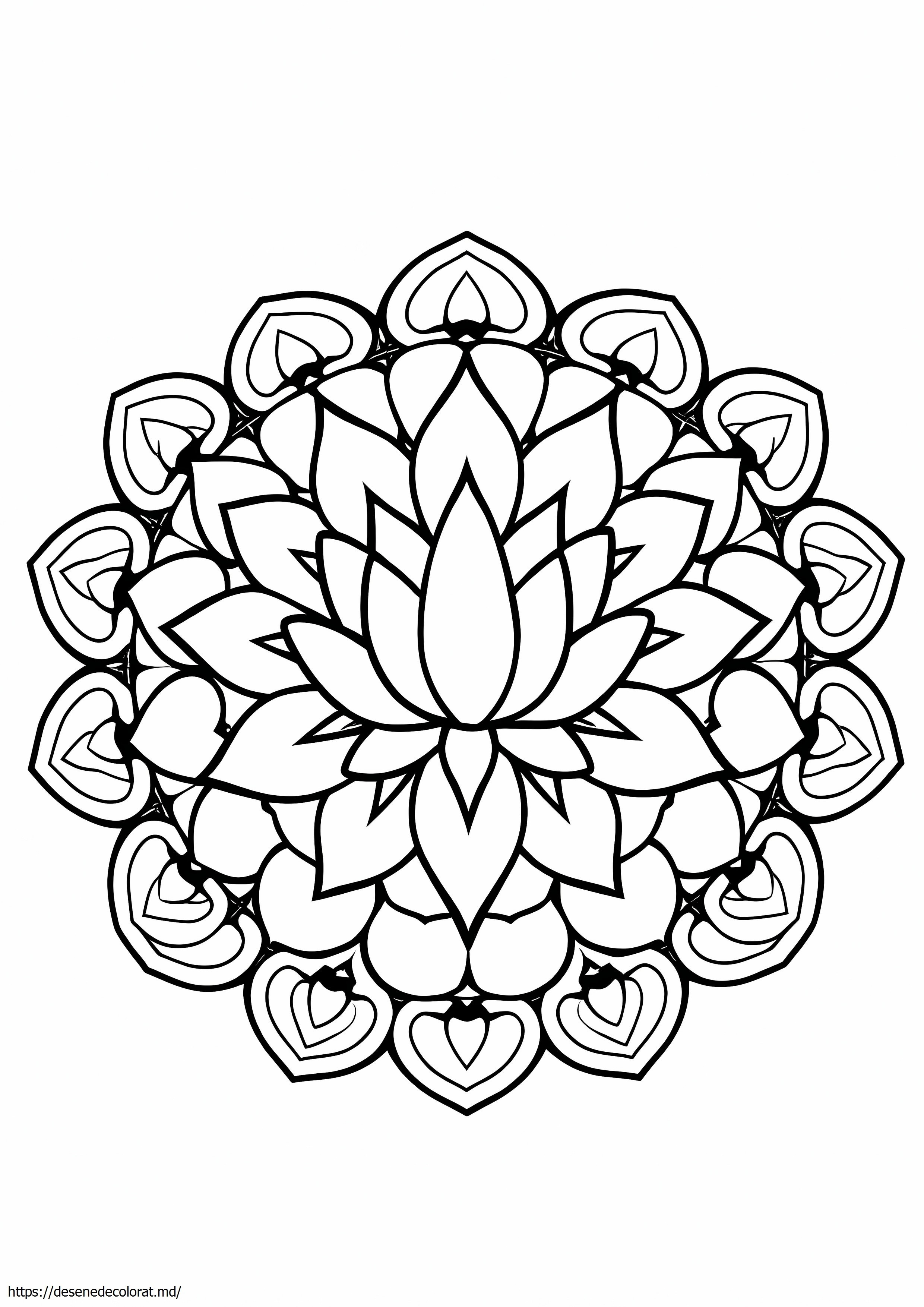 Mandala lotus