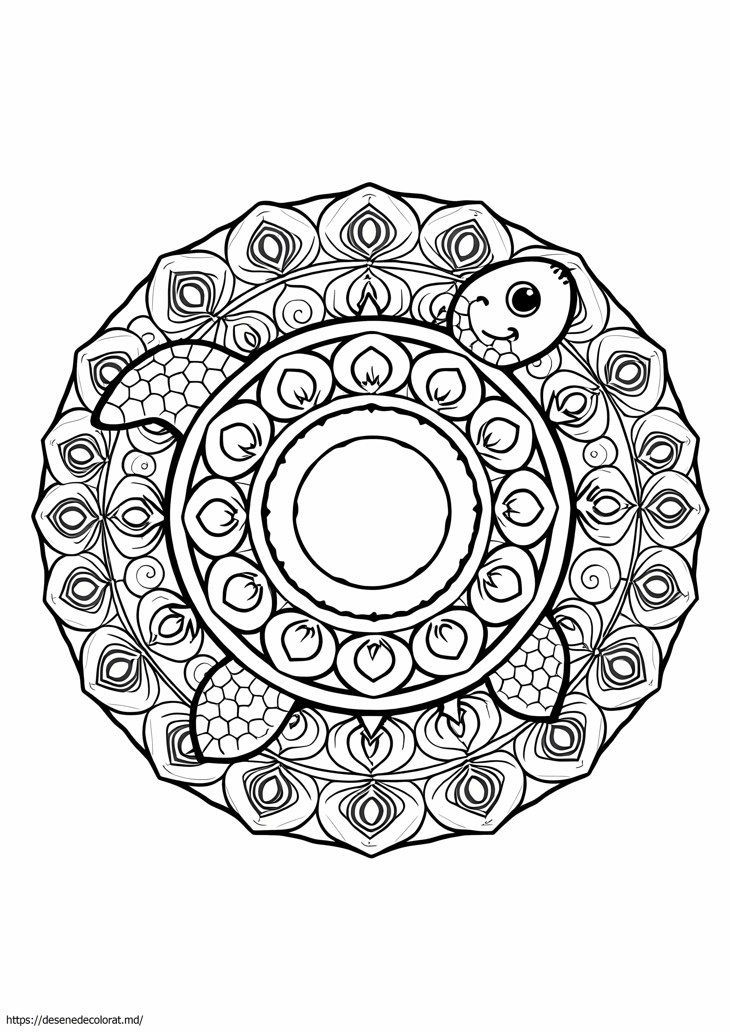 Broasca testoasa mandala